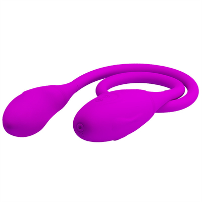Anal dubbel vibrator 6 Multi-speed G-spot vibrator Eieren oplaadbare clitorale vibrator voor stel