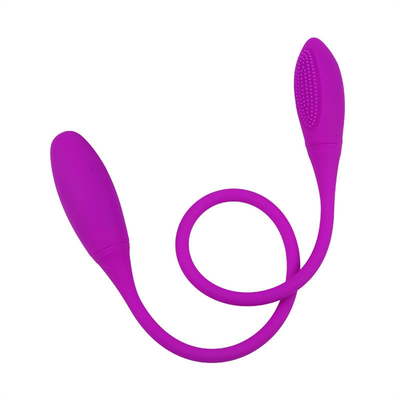 Anal dubbel vibrator 6 Multi-speed G-spot vibrator Eieren oplaadbare clitorale vibrator voor stel