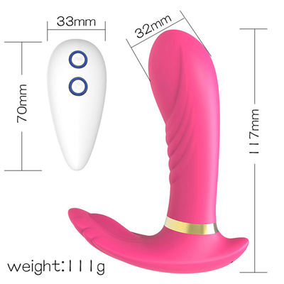 Warm draagbare vagina massage vibrator 9 snelheden verwarming vibrator seks speelgoed vrouwen volwassen