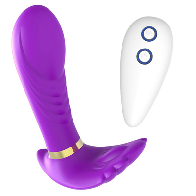 Warm draagbare vagina massage vibrator 9 snelheden verwarming vibrator seks speelgoed vrouwen volwassen