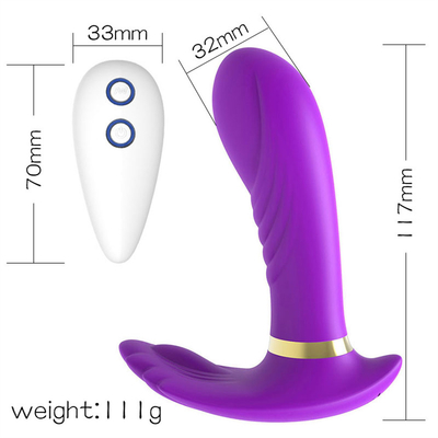 Warm draagbare vagina massage vibrator 9 snelheden verwarming vibrator seks speelgoed vrouwen volwassen