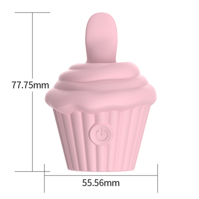 Rose Vibrator Clitorale Likken Tong Vibrator 2 in 1 Likken & Vibrating Nippels Clitorale Stimulator met 10 modi voor