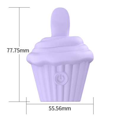Rose Vibrator Clitorale Likken Tong Vibrator 2 in 1 Likken & Vibrating Nippels Clitorale Stimulator met 10 modi voor