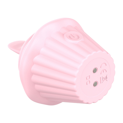 Rose Vibrator Clitorale Likken Tong Vibrator 2 in 1 Likken & Vibrating Nippels Clitorale Stimulator met 10 modi voor
