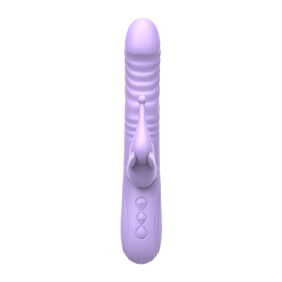 Silicone Stretchable Heating Rabbit Vibrator G Spot Clitoris Stimulator Vrouwelijk Seksspeelgoed Rabbit Vibrator voor Vrouwelijke Vagina