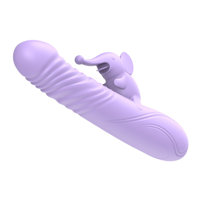 Silicone Stretchable Heating Rabbit Vibrator G Spot Clitoris Stimulator Vrouwelijk Seksspeelgoed Rabbit Vibrator voor Vrouwelijke Vagina