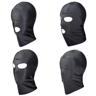 Sexy speelgoed open mond oog slavernij feest masker cosplay hoofddoek volwassen spel voor koppels man bdsm fetisj masker hoed