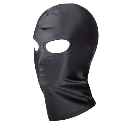 Sexy speelgoed open mond oog slavernij feest masker cosplay hoofddoek volwassen spel voor koppels man bdsm fetisj masker hoed