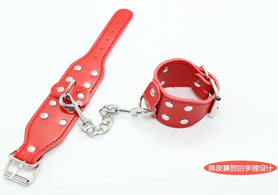 5pcs/set SM Products Bondage PU Leather Fetish Kit Restricts Slave Sex Toy Bondage Kits Voor Paren