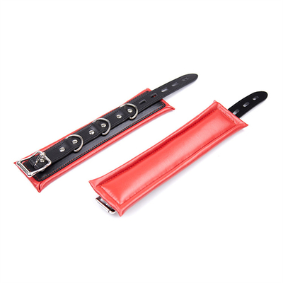 Spreader Bar PU Lederen Handboeien & enkelmanschet Seksproducten voor Vrouwelijke Bondage Restraints
