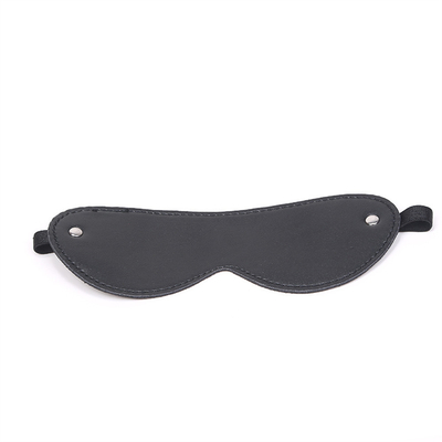 Erotic product seks speelgoed bdsm oogmasker bondage pu leer sm spel sexy blinddoek voor mannen