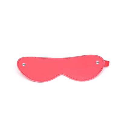 Erotic product seks speelgoed bdsm oogmasker bondage pu leer sm spel sexy blinddoek voor mannen