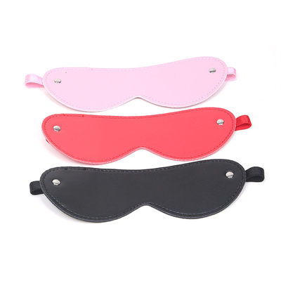 Erotic product seks speelgoed bdsm oogmasker bondage pu leer sm spel sexy blinddoek voor mannen