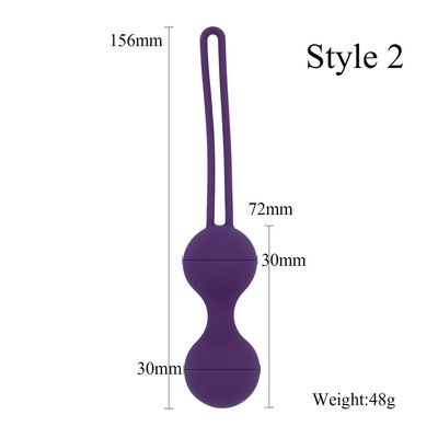 Silicone vagina stress therapie training Kegel bal seks speeltje voor vrouw