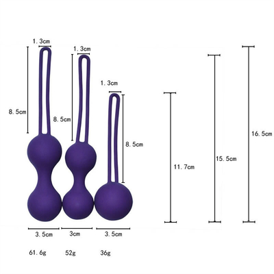 Silicone vagina stress therapie training Kegel bal seks speeltje voor vrouw