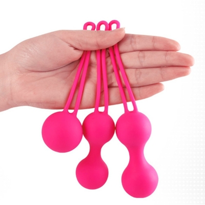 Silicone vagina stress therapie training Kegel bal seks speeltje voor vrouw