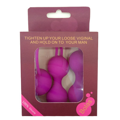 Silicone vagina stress therapie training Kegel bal seks speeltje voor vrouw