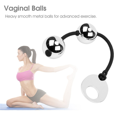 Lichaamsveilig Metalen zware plezierballen Vaginale ballen Unisex anale kralen