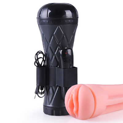 3D Vibrating Masturbatie Pussy Cup Seks Speelgoed Voor Man