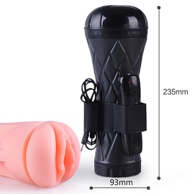 3D Vibrating Masturbatie Pussy Cup Seks Speelgoed Voor Man