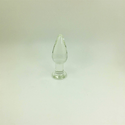 Beste verkoop glas anale kont plug voor een paar