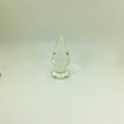Beste verkoop glas anale kont plug voor een paar