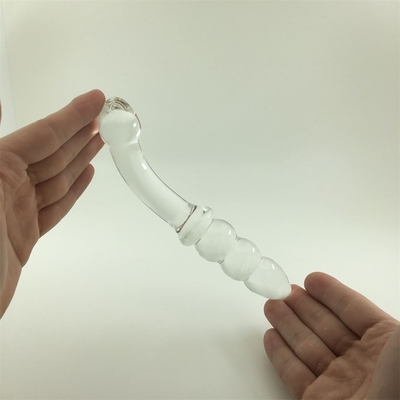 Glas dildo penis kristal anale kralen kont plug glas dildo voor vrouwen