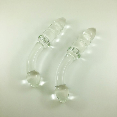 Glas dildo penis kristal anale kralen kont plug glas dildo voor vrouwen
