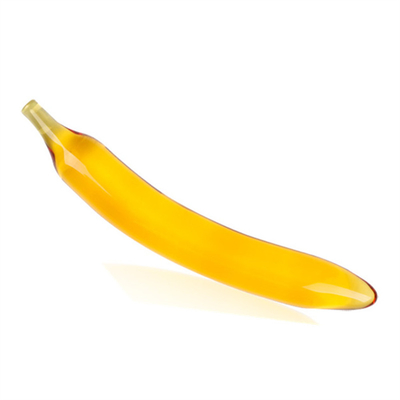 Crystal Penis Anal Butt Plug G-spot Clitorale Masturbatie Aubergine Glas Dildo Voor Vrouwen