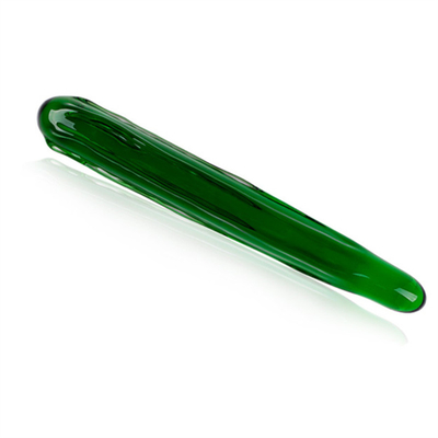 Crystal Penis Anal Butt Plug G-spot Clitorale Masturbatie Aubergine Glas Dildo Voor Vrouwen