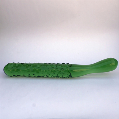 Crystal Penis Anal Butt Plug G-spot Clitorale Masturbatie Aubergine Glas Dildo Voor Vrouwen