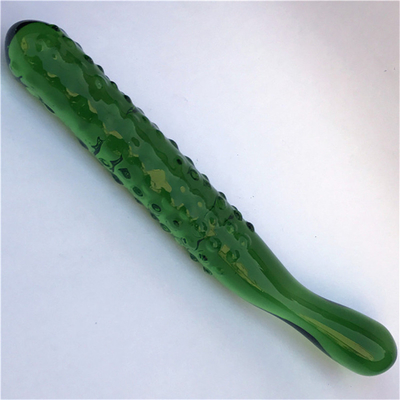 Crystal Penis Anal Butt Plug G-spot Clitorale Masturbatie Aubergine Glas Dildo Voor Vrouwen