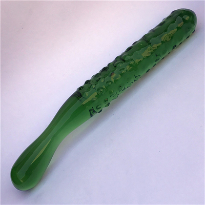Crystal Penis Anal Butt Plug G-spot Clitorale Masturbatie Aubergine Glas Dildo Voor Vrouwen