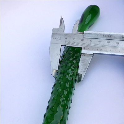 Crystal Penis Anal Butt Plug G-spot Clitorale Masturbatie Aubergine Glas Dildo Voor Vrouwen