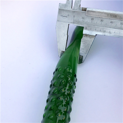 Crystal Penis Anal Butt Plug G-spot Clitorale Masturbatie Aubergine Glas Dildo Voor Vrouwen