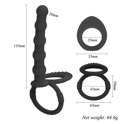 Anaal seks speeltje kont anaal plug voor koppels Penis Ring Penis Ring voor Penis Vergroting Penis kooi Uitstel Ejakulatie Penis Rin
