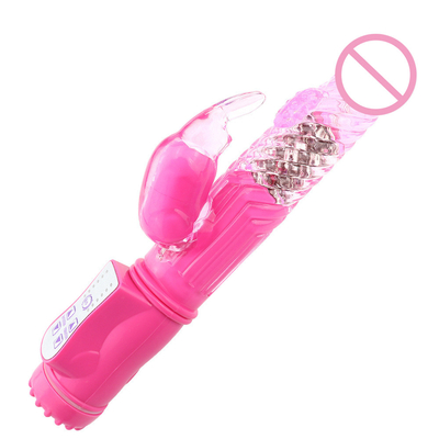 Draaibaar konijns vibrator enorme trillende dildo seks speelgoed dildo voor vrouwen