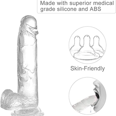 Hot Sale Grote Plastic Sex Toy Penis voor Vrouw