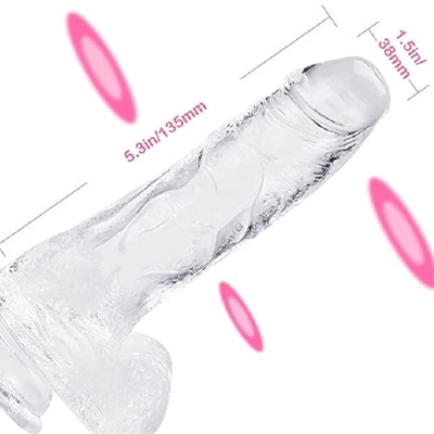 Hot Sale Grote Plastic Sex Toy Penis voor Vrouw