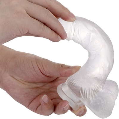 Hot Sale Grote Plastic Sex Toy Penis voor Vrouw
