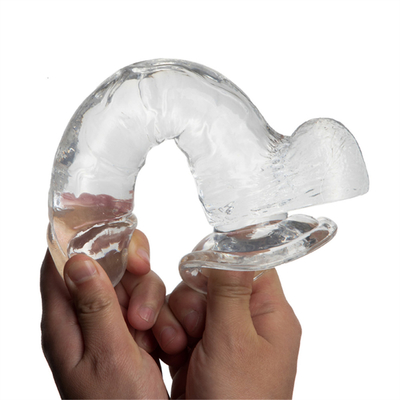Hot Sale Grote grootte Plastic Goedkope en kleurrijke Dildo TPE Realistische enorme kunstmatige penis voor vrouwen Seks speelgoed penis voor vrouw