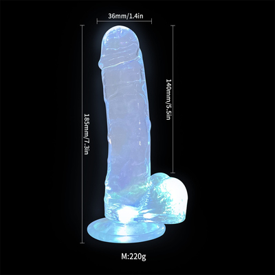 Hot Sale Grote grootte Plastic Goedkope en kleurrijke Dildo TPE Realistische enorme kunstmatige penis voor vrouwen Seks speelgoed penis voor vrouw