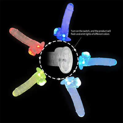 Hot Sale Grote grootte Plastic Goedkope en kleurrijke Dildo TPE Realistische enorme kunstmatige penis voor vrouwen Seks speelgoed penis voor vrouw