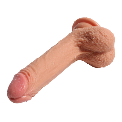 Vloeibare siliconen grote kunstmatige penis voor seks vrouw
