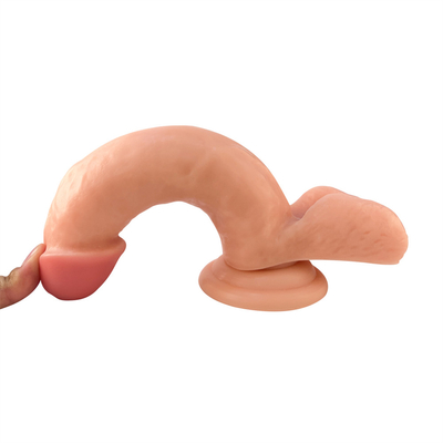 2023 Amerikaanse hot-selling PVC enorme realistische dildo met krachtige sucker echte glans en verhoogde testikel vaginale G-spot een