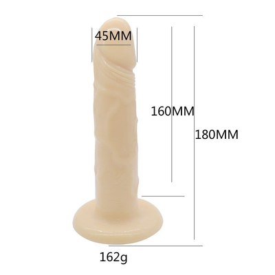 Groothandel zachte TPE-dildos voor vrouwen Reële dildo zonder ei