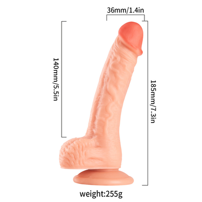 Hot selling pvc materiaal dildo seksspeelgoed voor mannen en vrouwen volwassen seksspeelgoed masturbators