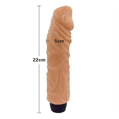 22 cm (8,66 inch) Dildo Vibrator Natuurlijk Gevoel Groothandel Goedkope Prijs Seks Vibratie Dildo Warm Verkopen Realistische Vibrati