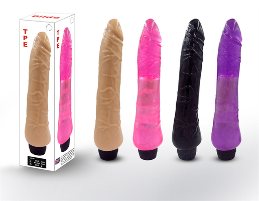 G-spot clitoris stimulator siliconen jelly vibrator dildo voor vrouwen