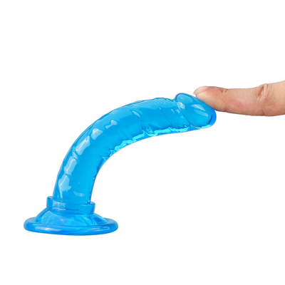 Fabriek Groothandel Vrouwelijk Seks Speelgoed Realistisch Silicone Zachte Kleine Dildo